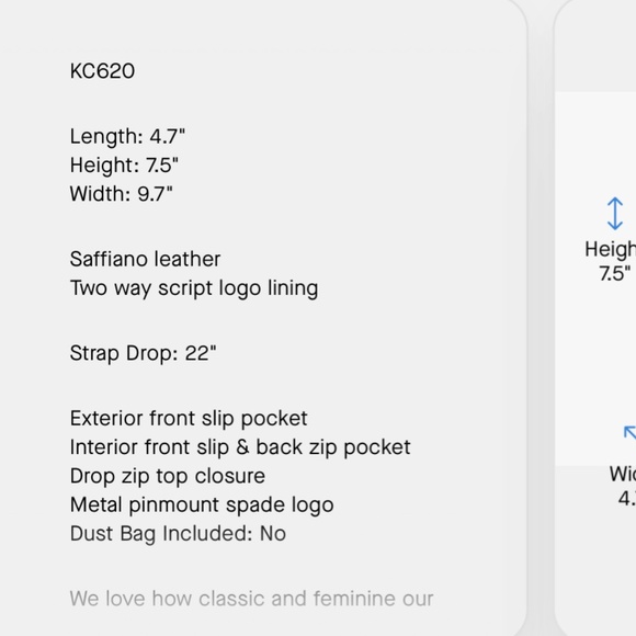 Kate Spade Madison Satchel NWOT - Picture 3 of 3